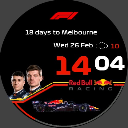 Formula 1 - F1 -2026 Season (animated+countdown) · Screenshot 1