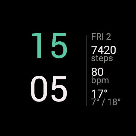 Mono Stack — big type · Screenshot 2