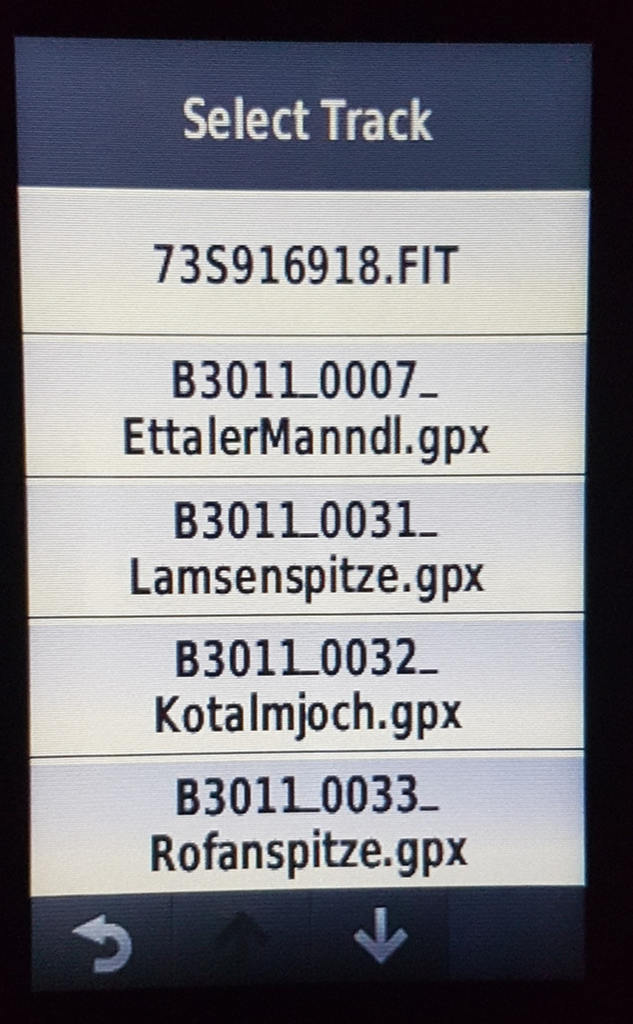 gimporter widget - Import FIT/GPX from Android 2