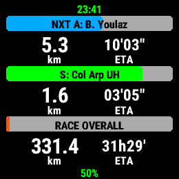 Trail Race Companion (TOR330® Version) · Screenshot 0