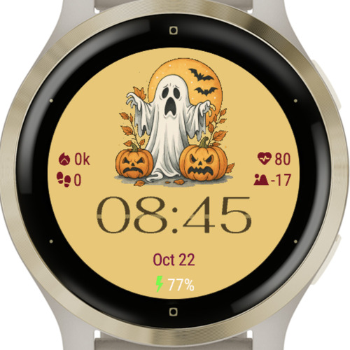 Halloween Ghost and Pumpkins Adaptive · Screenshot 2