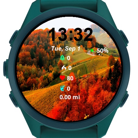 View Fall Foliage Shown · Screenshot 2