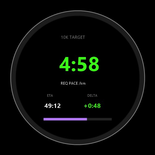 FlexRace - Race Pace and ETA · Screenshot 3