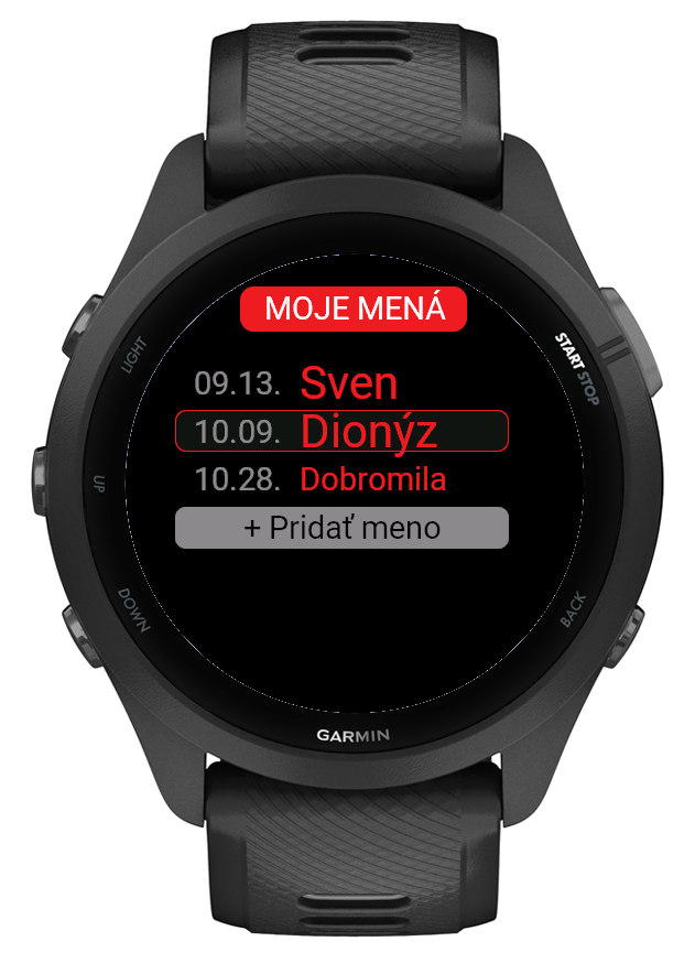 Slovak Name Days · Képernyőkép 1
