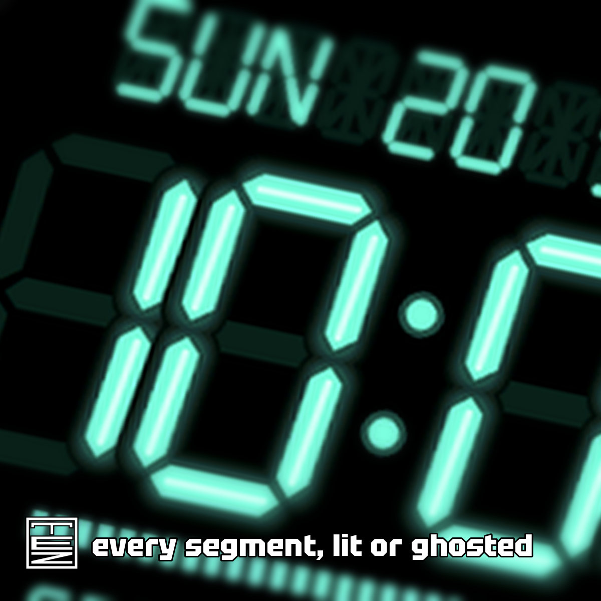 Segment 01 Retro Segment Display Lite · Screenshot 1