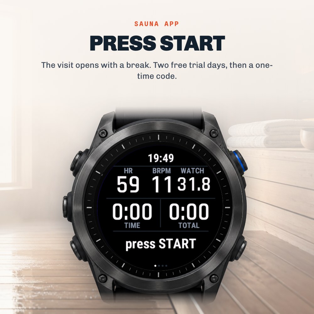 Sauna App - Sauna Tracker & HR Recovery · Screenshot 4