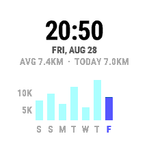Distance Week Light · Screenshot 2