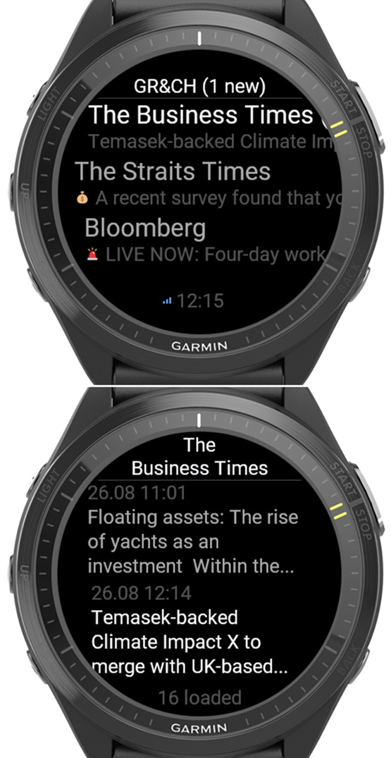 ALLTELEGRAM — telegram chats on your wrist · Screenshot 4