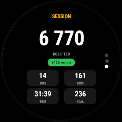 Gym – Strength Training Log · Screenshot 3