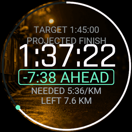 │ Run — a running field that picks its own screen · Screenshot 3