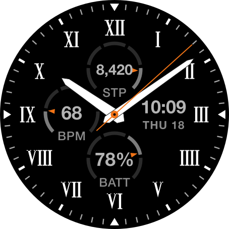Old Money Analog V2 FaceWatch · Screenshot 4