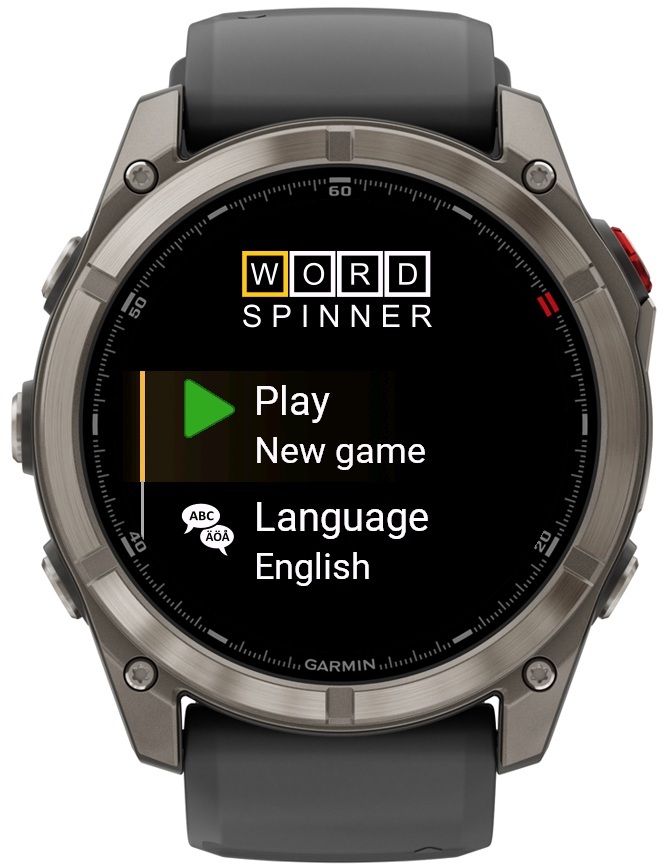 Word Spinner · Screenshot 3