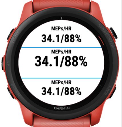 MEPs (MyZone Effort Points) · Screenshot 1