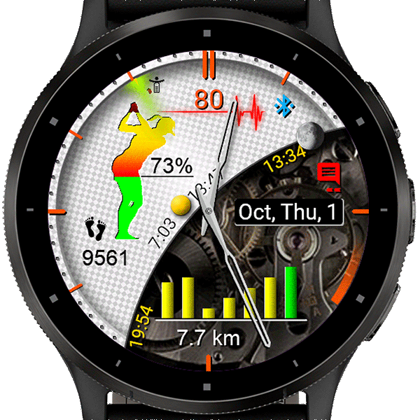Analog Switch Sports AMOLED · Screenshot 1