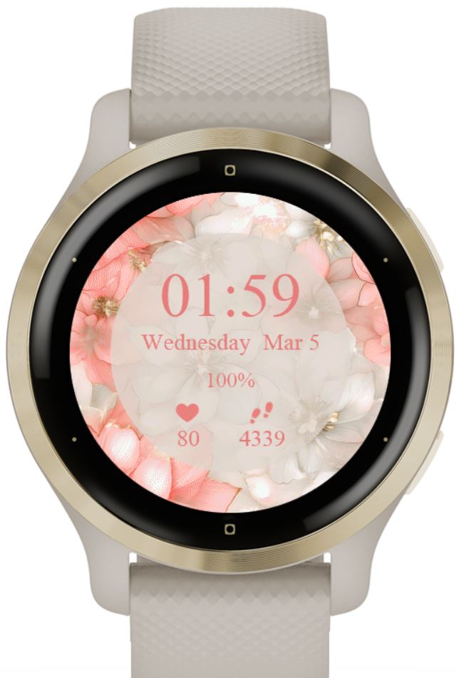 Pink White Flowers · Screenshot 1