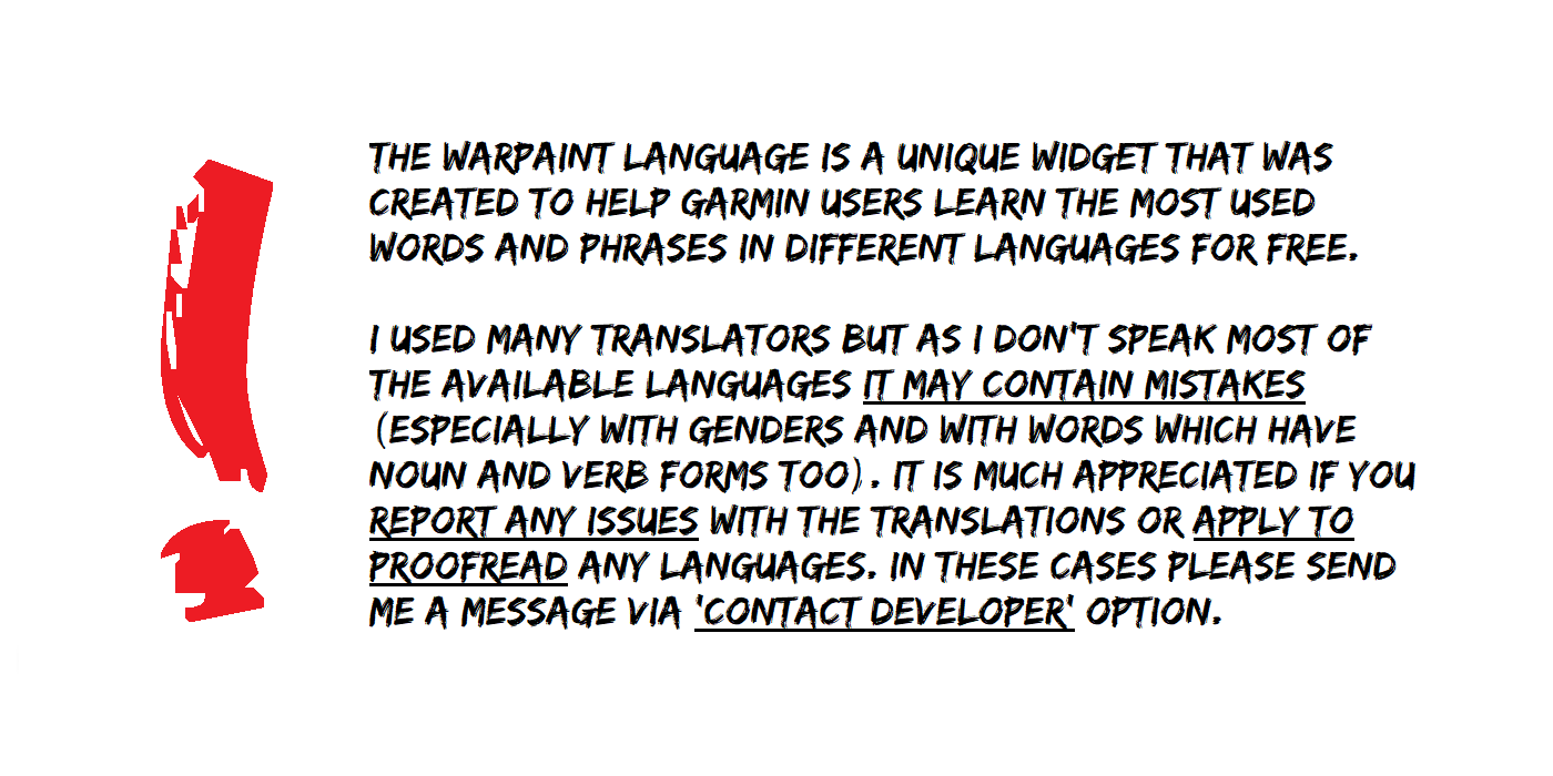 Warpaint Language 6