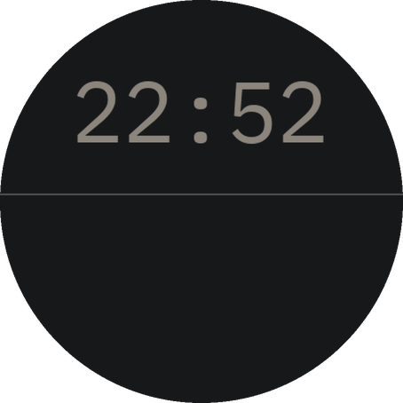 Bands - Digital Status Watch Face · Screenshot 0