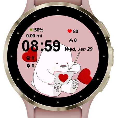 Cute Bear Write a Letter · Screenshot 0