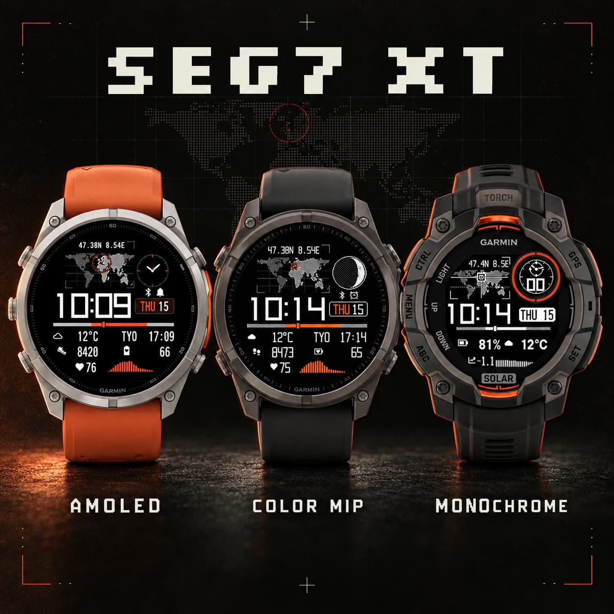 SEG7 XT – 复古世界地图 · Screenshot 0