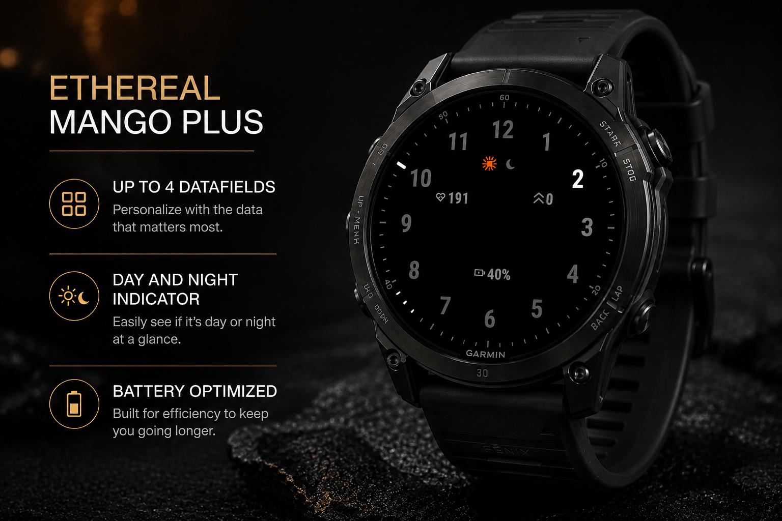 Ethereal Mango - Minimal with Complications · Screenshot 1