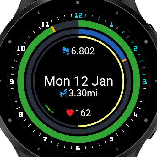 Custom Circular Watch · Screenshot 2