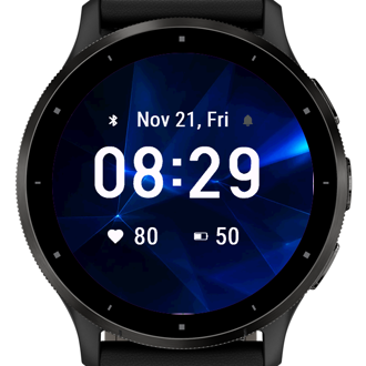 Geometric Blue · Screenshot 1