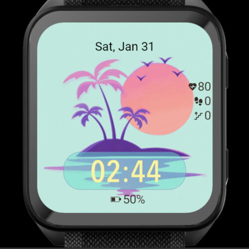 Tropical Pastel Sunset 3