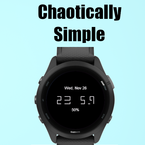 Overclocked Watchface · Screenshot 1