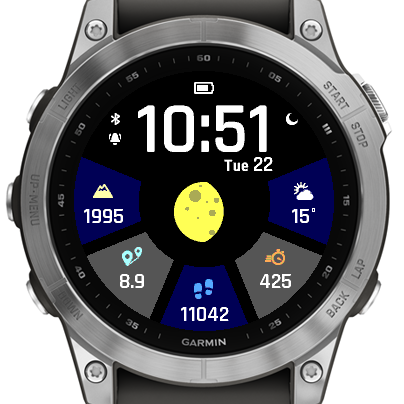 Moony - Moon Watchface · Screenshot 3