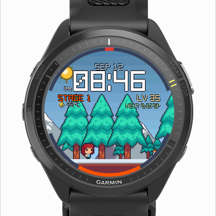 Pixel Pacer · Screenshot 1