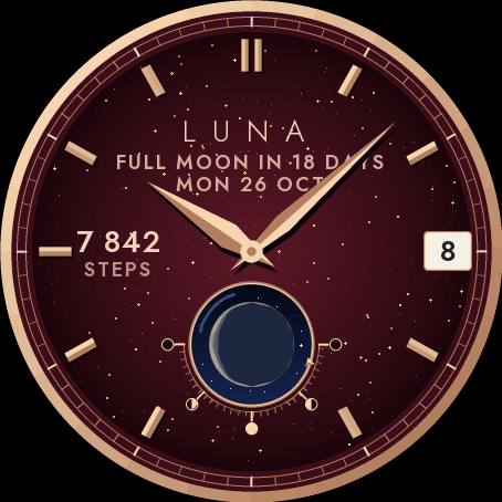 LUNA — Moonphase Dress Watch · Screenshot 2