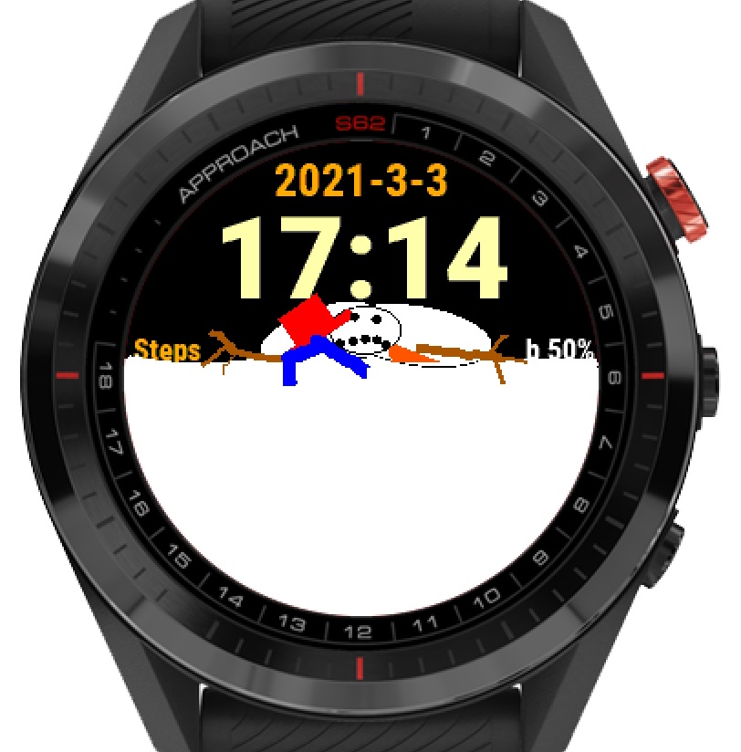 NLF Spring Emerges Watch Face · Screenshot 0