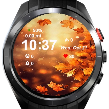 Autumn Background Falling · Screenshot 2