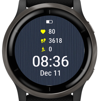 Navy Brushed Minimal · Screenshot 1
