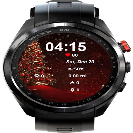 Red Christmas Tree Snow · Screenshot 0