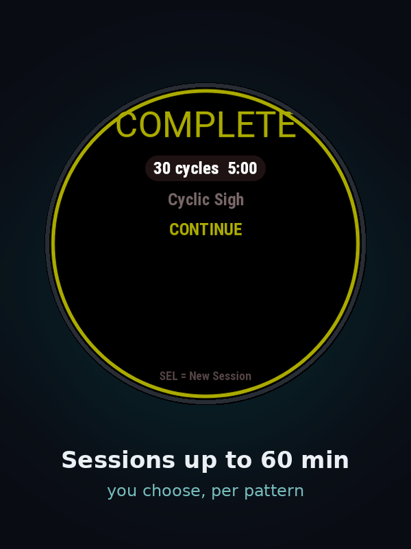 Breathe: Breathing Exercises · Screenshot 4