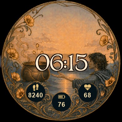 Taliesin - Celtic/Art Nouveau 4 face PRO version · Screenshot 0