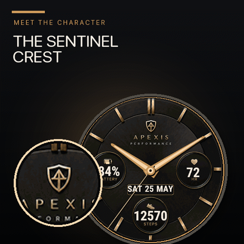 Apex Sentinel: Analog Watchface · Screenshot 1