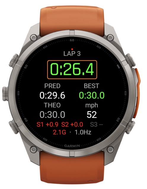 HotLap: Motorsport Track Day Lap Timer & Telemetry · Screenshot 2