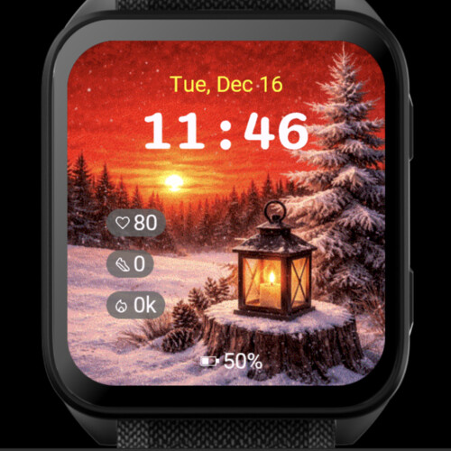 Winter Lantern Sunset Glow · Screenshot 2