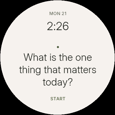 One Thing - Daily Focus Quote · Screenshot 1