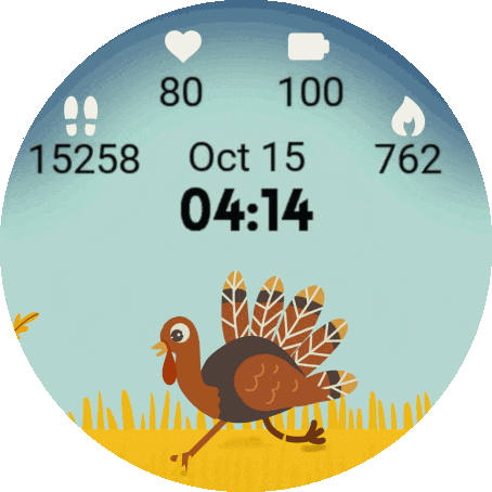 Thanksgiving Turkey Animated · Screenshot 0