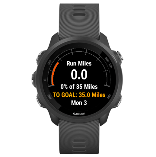 Weekly Running Distance Goal Widget · Screenshot 4