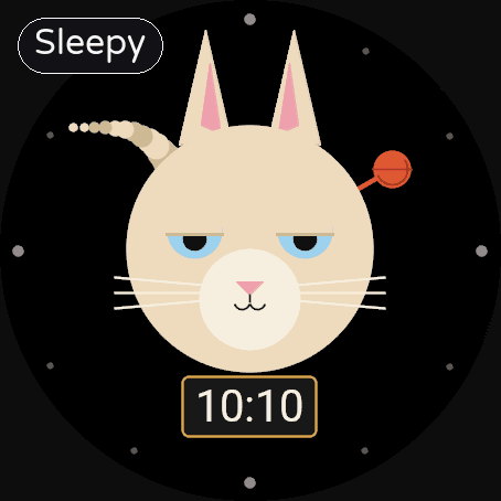 Purrtime — 宠物猫咪表盘，打造你的专属猫咪 · Screenshot 2