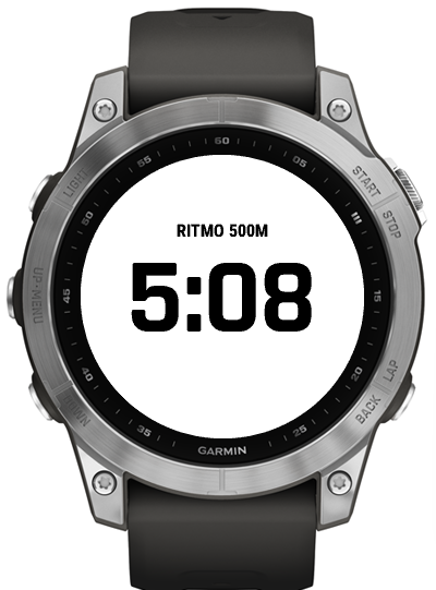500m Split Pace · Screenshot 0