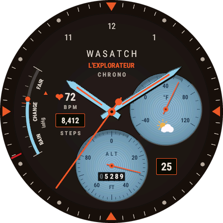 Wasatch L'Explorateur Chrono · Screenshot 2