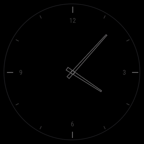 Vela - Minimal Analog with Lunar Calendar · Screenshot 3