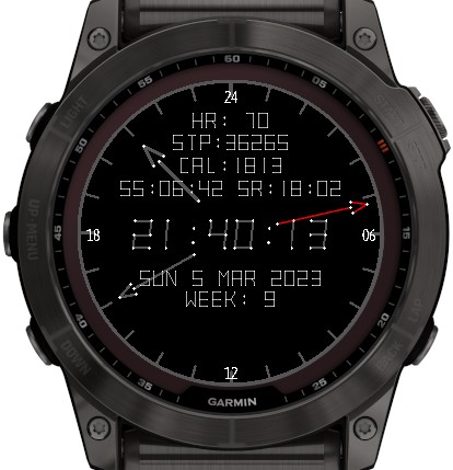 Drake Vectors Watch Face · Screenshot 2