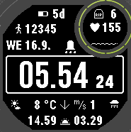 Outdoor Fan Watchface · Screenshot 3