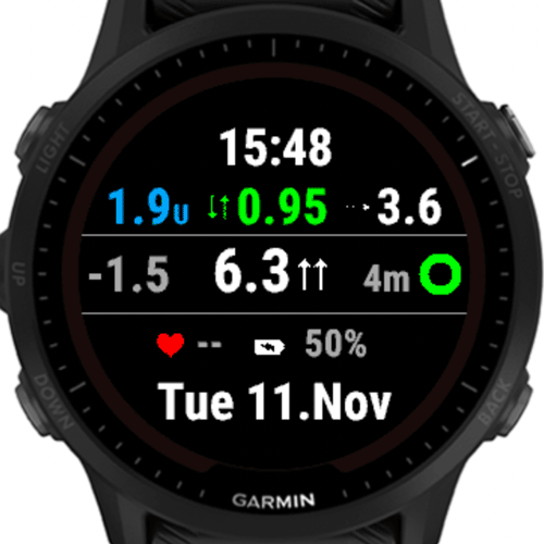 Trio Watchface · Screenshot 1